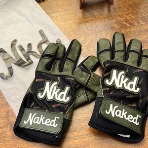 NAKED Bombs Away Batting Gloves YXL